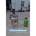 stainless steel gas/electric/steam heating tilting jacketed kettle for food grade